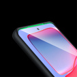 Чохол для Motorola Edge 50 Pro 5G, Fusion Hybrid, із захистом камери, прозорий / чорний