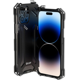 Чехол R-JUST для iPhone 14 Pro, Hollow Armour, чёрный