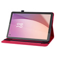 Чехол до Lenovo Tab M9, Wallet Pen Slot, красный
