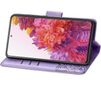 Чохол-книжка для Realme Note 50, Butterfly, фіолетовий