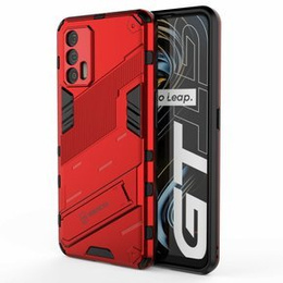 Чехол для Realme GT 5G, Military kickstand, синий