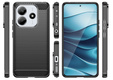 Чехол до Xiaomi Redmi Note 14 5G, Carbon, чёрный