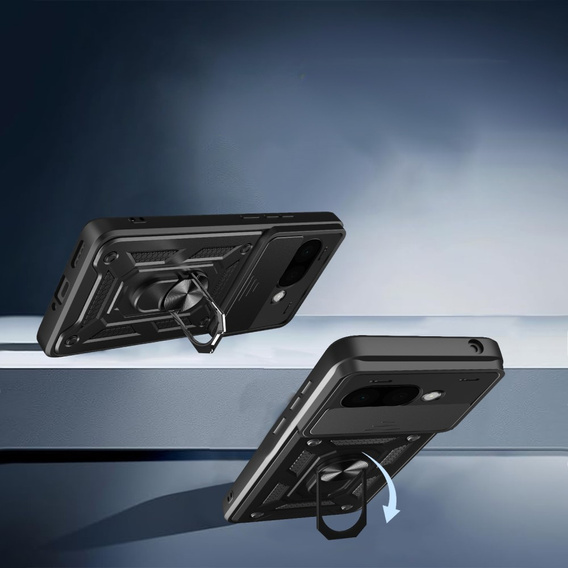 Чохол NOX Camera Slide Google Pixel 9A, CamShield Slide, чорний