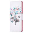 Чохол-книжка для OPPO A57 / A57s, Wallet, colorful tree, білий
