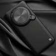Чехол для Xiaomi 14 Ultra, бронированный Nillkin, Camshield Prop Leather Coated, для Magsafe, черный