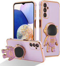 Чехол до Samsung Galaxy M15 5G, Astronaut, фиолетовый