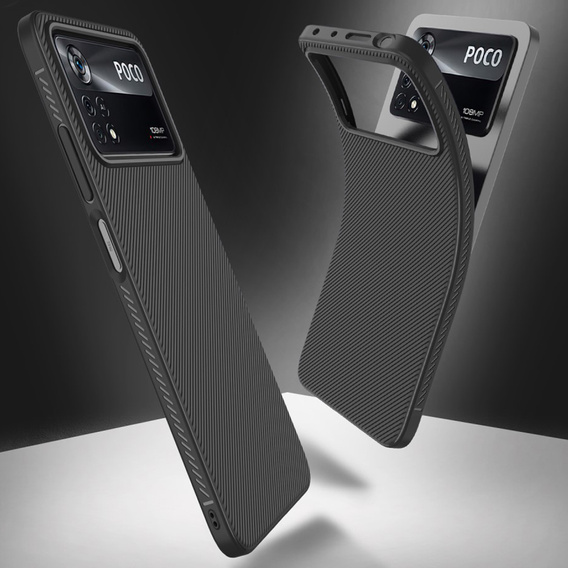 Чехол Twill для Xiaomi Poco X4 Pro 5G - Black