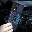 Чехол NOX Camera Slide Vivo V21 5G, CamShield Slide, тёмно-синий