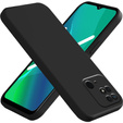 Чехол до Xiaomi Redmi 10C, Silicone Lite, чёрный