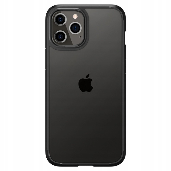 Чoхол Spigen до iPhone 12/12 Pro, Ultra Hybrid, матовий чорний