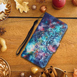 Откидной чехол для Xiaomi Redmi 13C / Poco C65, Wallet, Starry Mandala, синий