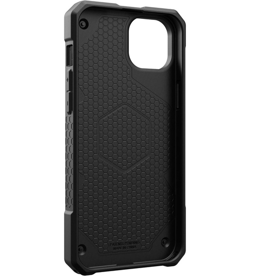 Чoхол Urban Armor Gear до iPhone 15 Plus, Monarch Pro Carbon MagSafe, чорний