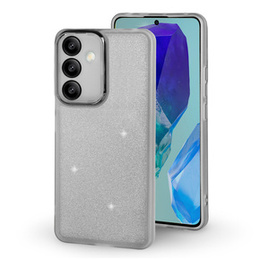 Чехол до Samsung Galaxy M55 5G, Glittery Powder, серый