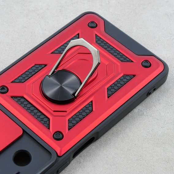 Чохол NOX Camera Slide Infinix Note 30 5G, CamShield Slide, червоний