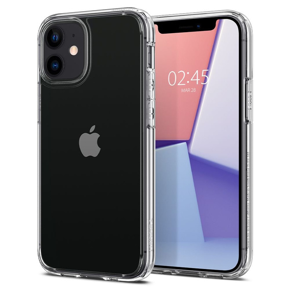 Чехол Spigen до iPhone 12 Mini, Ultra Hybrid, Crystal Clear, прозрачный