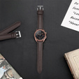 Шкіряний ремінець для Samsung Galaxy Watch 42mm - Coffee