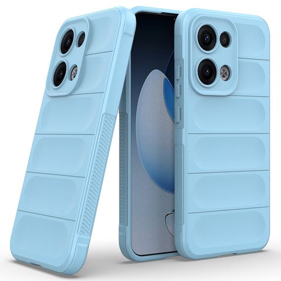 Чехол до Oppo Reno 13, Gaming Shockproof, синий