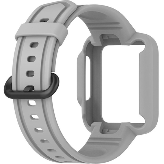Силіконовий ремінець RS Strap до Xiaomi Redmi Watch 2 Lite, Grey