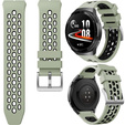 Силиконовый ремешок для Huawei Watch GT 2e, Green / Black