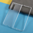 Чохол Rubberized Hard PC Shell для Samsung Galaxy Z Fold3 5G, Clear White