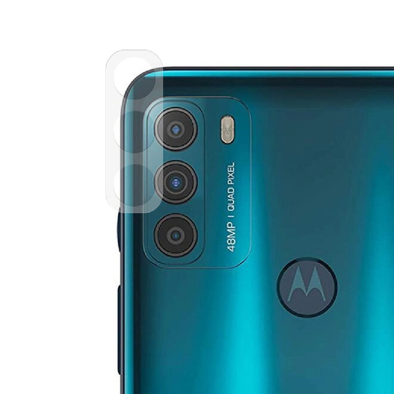 2х гартоване скло ERBORD для камери, щоб Motorola Moto G50