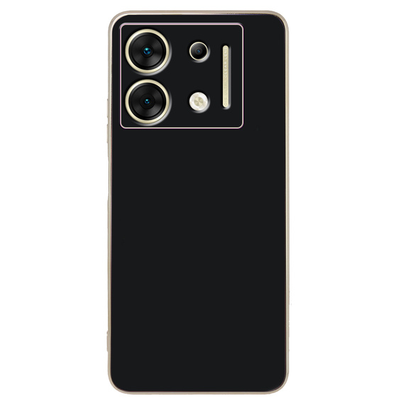 Чохол для Infinix Zero 30 5G, Glamour CamShield, чорний