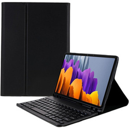 Чохол + клавіатура Samsung Galaxy Tab S7 T870/T875 / S8, Pen Slot, чорний