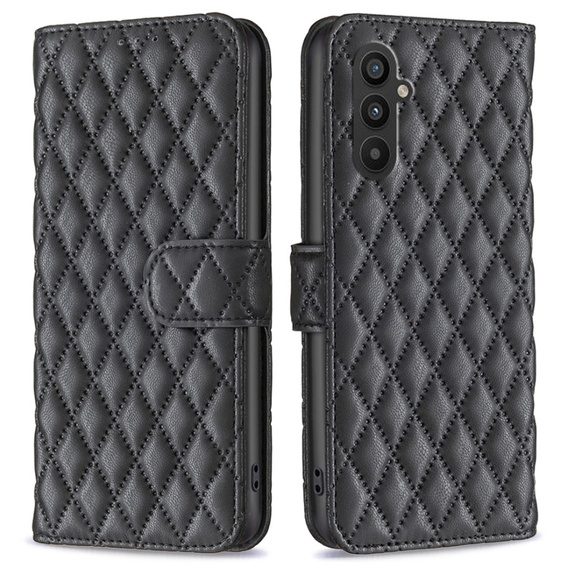 Чохол-книжка для Samsung Galaxy A25 5G, BINFEN Wallet, чорний + скло 9H