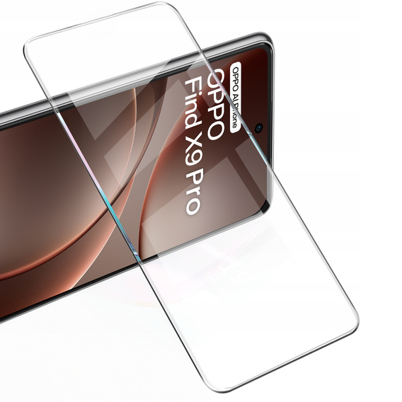 2x Захисне скло ERBORD 9H Hard Glass для Oppo Find X9 Pro