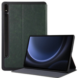 Чехол для Samsung Galaxy Tab S9 FE+ Plus, Smartcase с местом для стилуса, зелёный