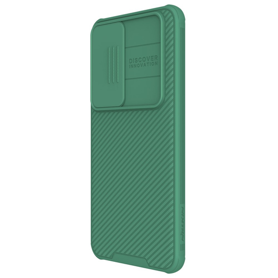 Чохол NILLKIN для Samsung Galaxy S24, Silicone CamShield Case for MagSafe, зелений