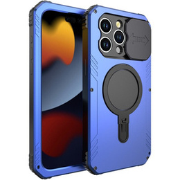 Чехол для iPhone 15 Pro, DefenderMag, синий