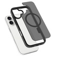 Матовий чохол для iPhone 17, для MagSafe, напівпрозорий чорний
