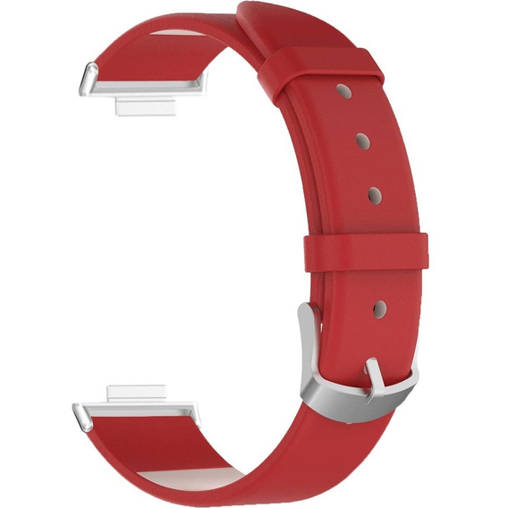 Ремінець Genuine Leather для Huawei Watch Fit 2, Red