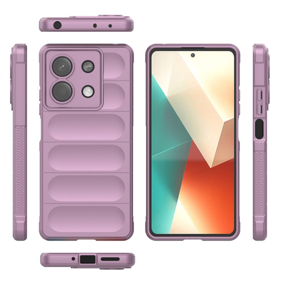 Чoхол до Xiaomi Redmi Note 13 5G, Gaming Shockproof, фіолетовий