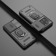 Чехол для Xiaomi 13T / 13T Pro, KickStand Camera Lens, чёрный