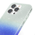 Чoхол Glitter Case до iPhone 13 Pro, Silver/Blue