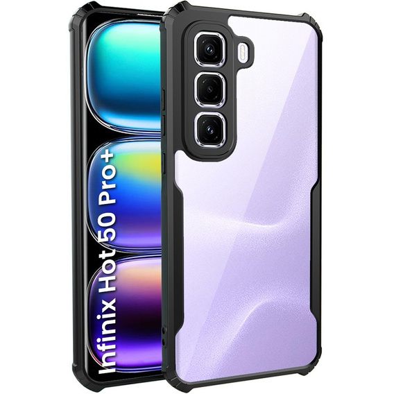 Чoхол до Infinix Hot 50 Pro+ 4G, AntiDrop Hybrid, чорний