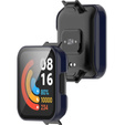 Чохол + скло 2-в-1 для Xiaomi Redmi Watch 2 Lite, Темно-синій