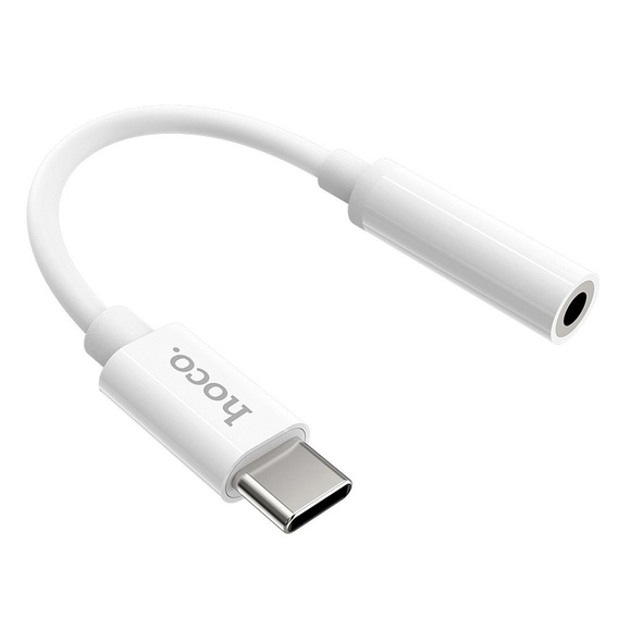 Адаптер AUX USB C до Jack 3,5 мм Hoco LS30