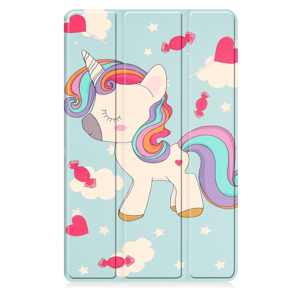 Чохол для Lenovo Tab M9, Smartcase, unicorn