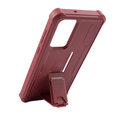 Броньований чохол для Samsung Galaxy S22 Ultra, Dexnor Full Body, червоний