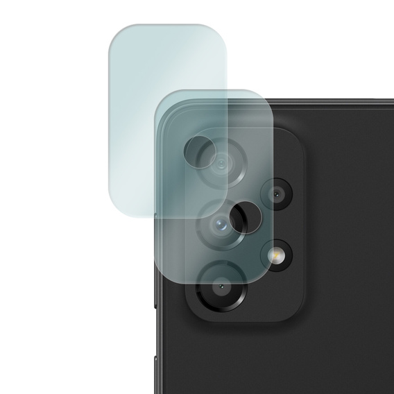 2х гартоване скло ERBORD для камери, щоб Samsung Galaxy A33 5G, прозорий