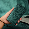 Чохол-накладка для Oppo Reno 14F, Wallet Rhombus, зелений