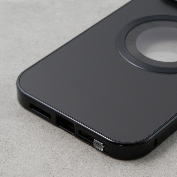 Чохол для iPhone 13 Pro Max, Dual Glass, для Magsafe, чорний