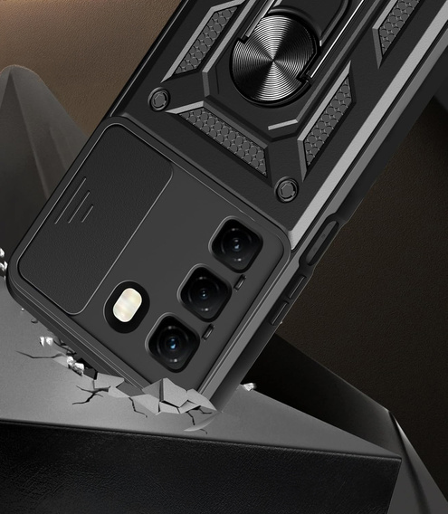 Чехол NOX Camera Slide Infinix Hot 50 Pro 4G, CamShield Slide, чёрный