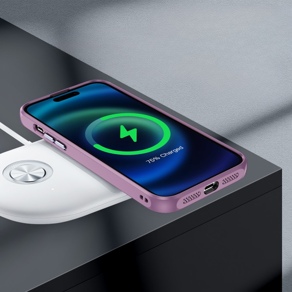 Чехол для iPhone 15 Pro Max, ERBORD Impact Guard, фиолетовый
