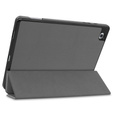 Чехол для Samsung Galaxy Tab S6 Lite, Tri-fold, серый