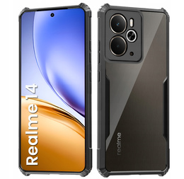 Чoхол до Realme 14 5G / Realme 14T 5G, AntiDrop Hybrid, чорний