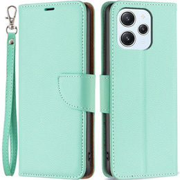 Чохол-книжка для Xiaomi Redmi 12 4G, Wallet Litchi Magnet, зелений